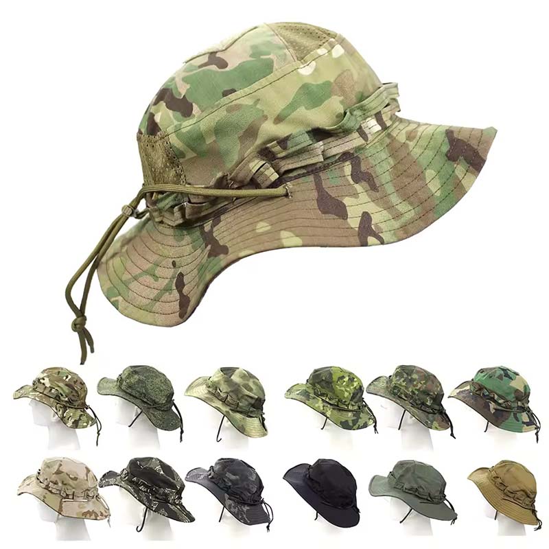 Outdoor Bucket Hat Camouflage  - Boonie Hat Tactical 评论和价格