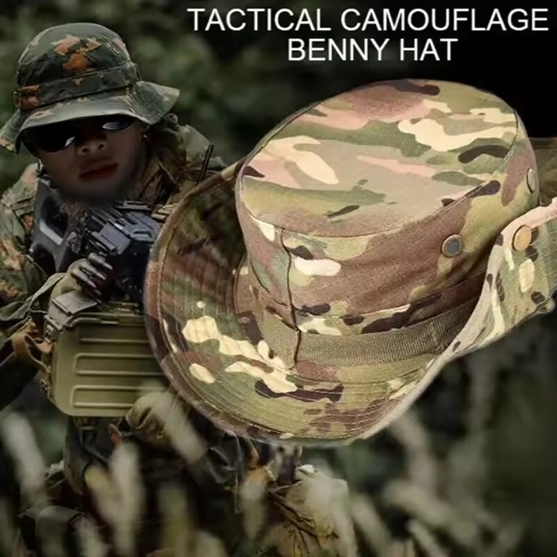 Outdoor Bucket Hat Camouflage  - Boonie Hat Tactical 评论和价格