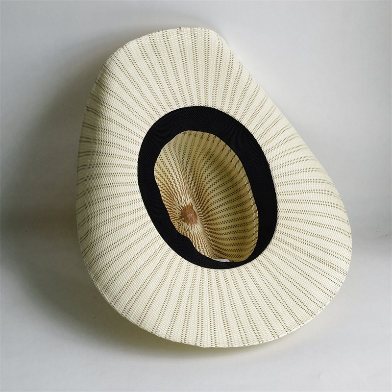 Colorful Rolled Cuff Hat Straw - Cowboy Hat Straw 评论和价格